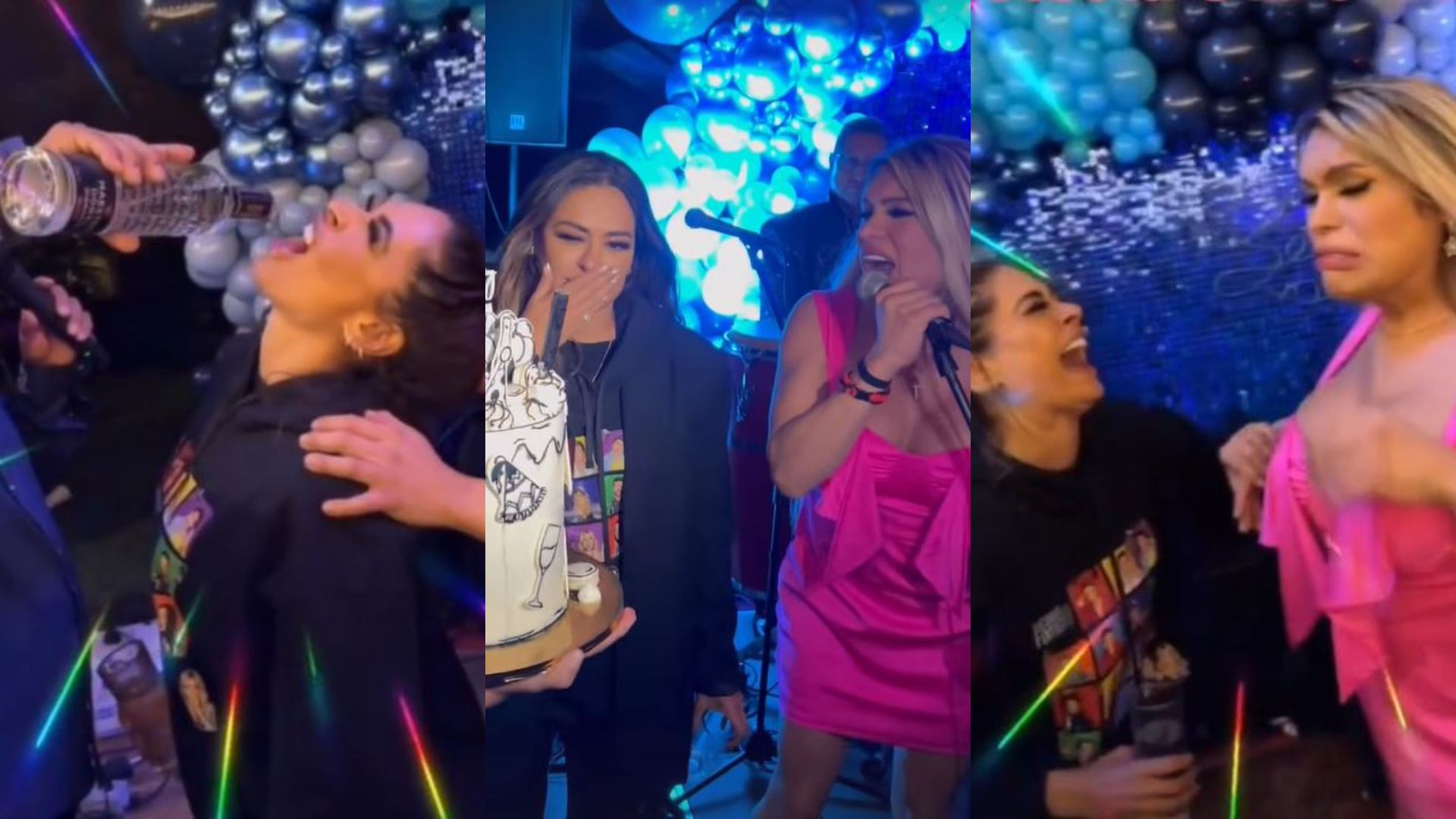 Así fue la lujosa fiesta que Galilea Montijo dio a elenco de LCDLFM tras  gran final |VIDEO - ONCE DIGITAL