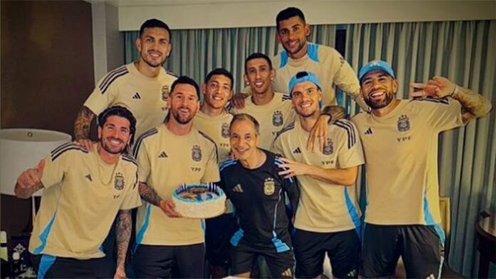 La Intimidad Del Festejo De Cumpleaños De Lionel Messi Con La Selección ...