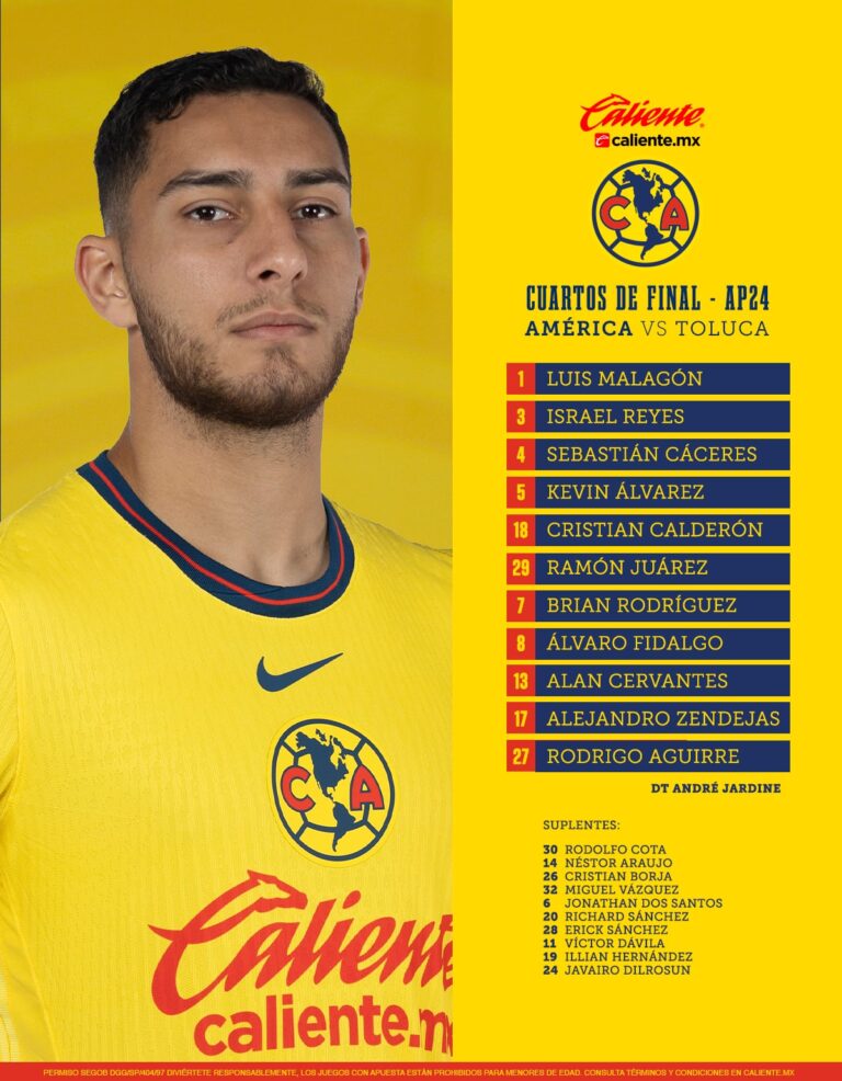 América vs Toluca EN VIVO: inicia el juego de cuartos de final de ida del Apertura 2024 América vs Toluca EN VIVO: inicia el juego de cuartos de final de ida del Apertura 2024