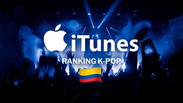 Canciones de K-pop en iTunes Colombia para reproducir hoy