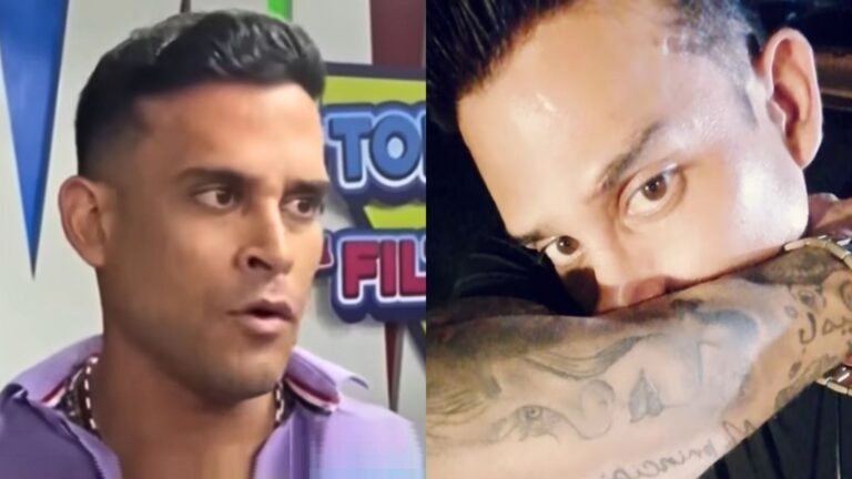 Christian Cueva y su reacción ante la negativa de Domínguez de borrarse el tatuaje de Pamela Franco