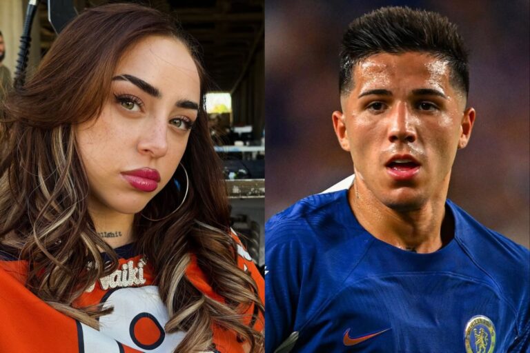 El peculiar festejo de gol de Enzo Fernández con alusión a Nicki Nicole en medio de los rumores de romance