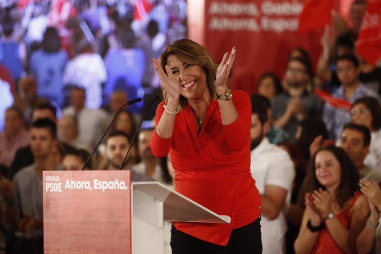 El PSOE de Padul (Granada) reconoce a Susana Díaz con uno de sus premios Alfredo Pérez Rubalcaba