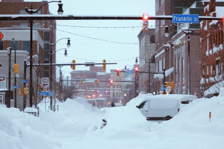 Estas son las ciudades que más nieve tendrán ente invierno en Estados Unidos, según la inteligencia artificial