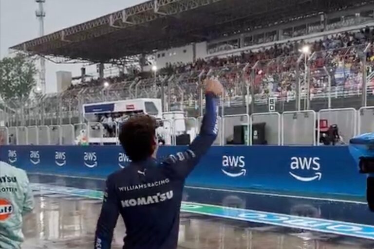 Franco Colapinto, entre Bizarrap, Ecclestone, los fanáticos argentinos… y un domingo recargado en Interlagos