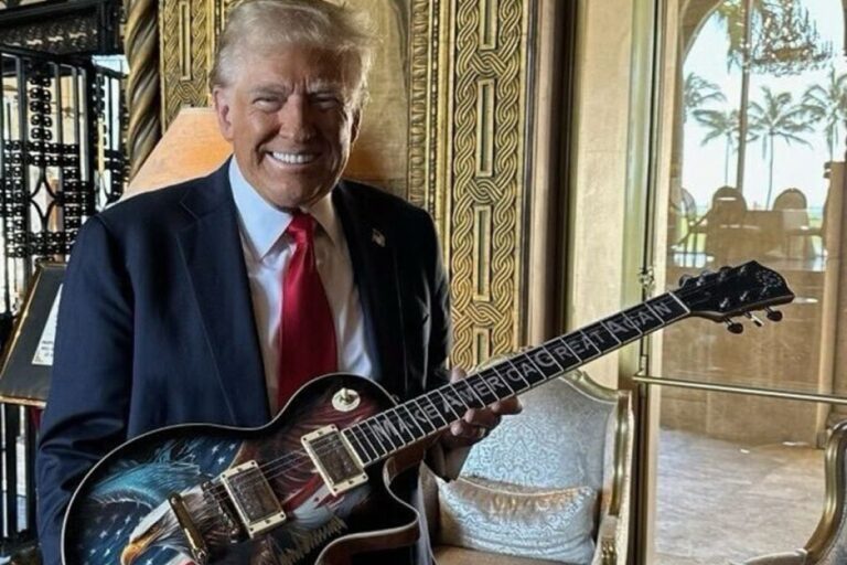 Gibson acusa a Trump Guitars de plagio Gibson acusa a Trump Guitars de plagio