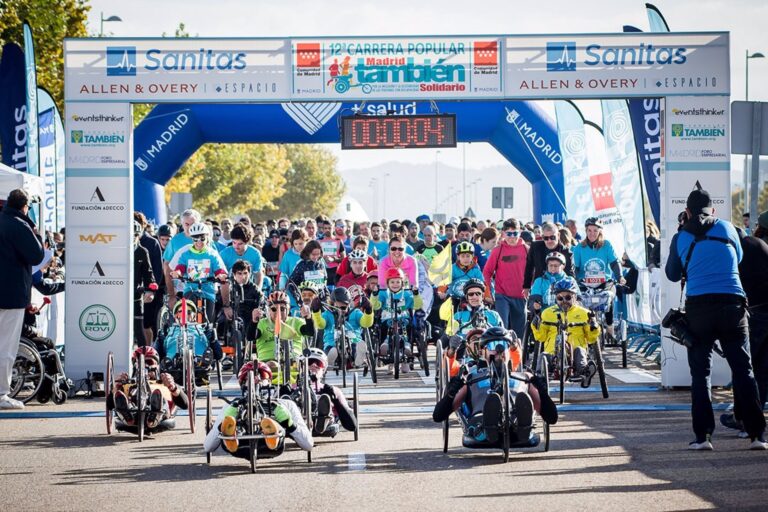 La 13ª Carrera Popular Madrid También Solidario donará el 50% de su recaudación a afectados por la DANA