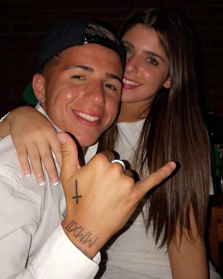 La historia de amor de Enzo Fernández y Valentina Cervantes: 6 años juntos, dos hijos en común y un final inesperado