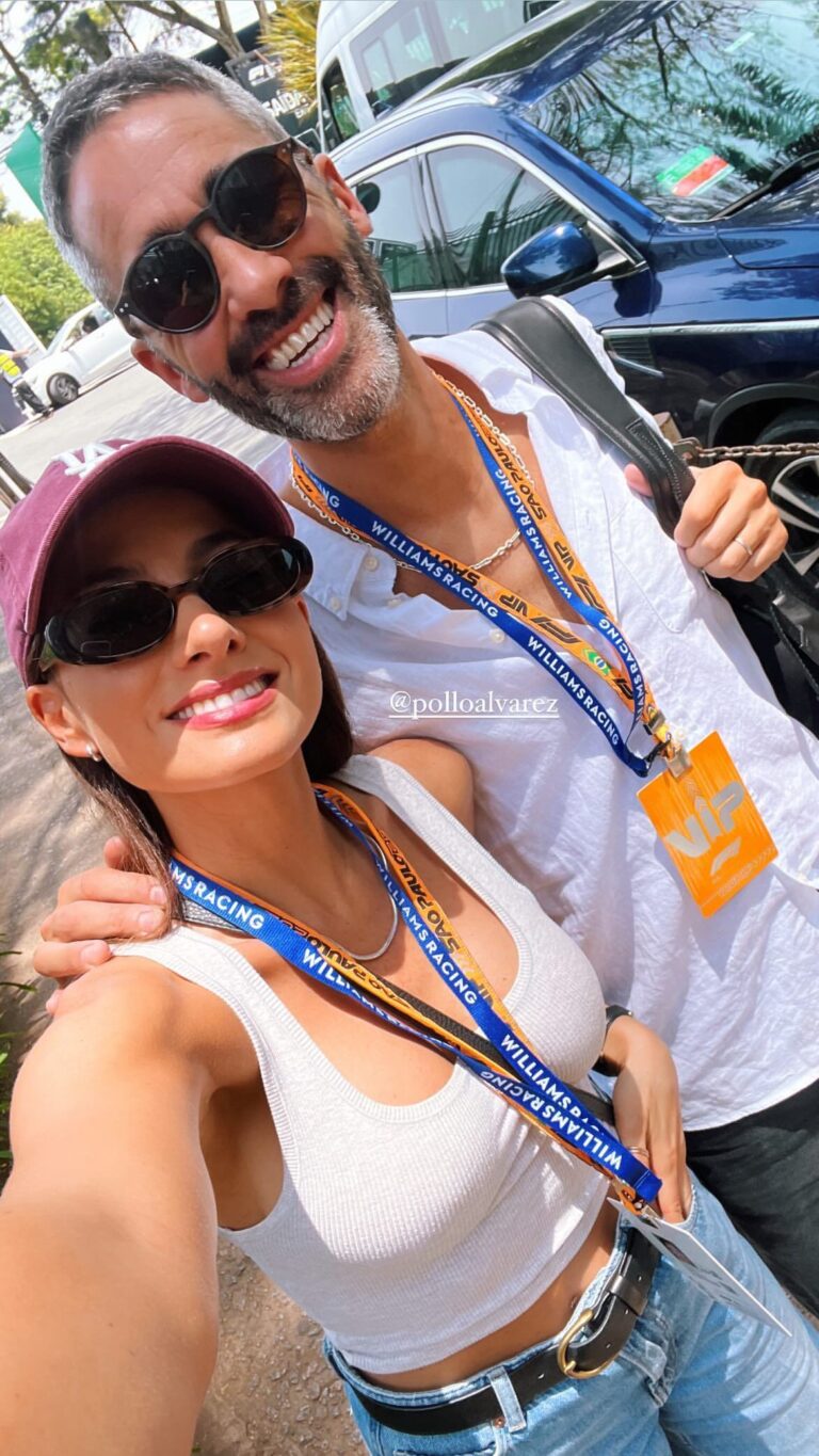 La intimidad del box de Williams desde la cámara de Pollo Álvarez y Tefi Russo: frutas, neumáticos y foto con Colapinto