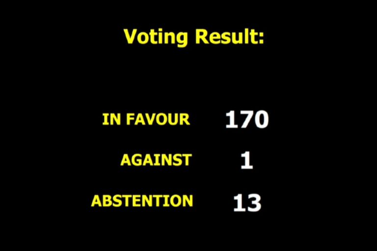 Otra polémica de la Argentina en la ONU: fue el único país en votar contra una resolución para eliminar la violencia contra las mujeres y las niñas Otra polémica de la Argentina en la ONU: fue el único país en votar contra una resolución para eliminar la violencia contra las mujeres y las niñas