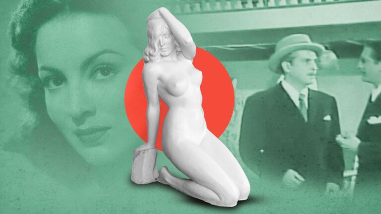 Reaparece millonaria escultura en la que María Félix posó desnuda; ésta es la historia del objeto perdido por 77 años Reaparece millonaria escultura en la que María Félix posó desnuda; ésta es la historia del objeto perdido por 77 años
