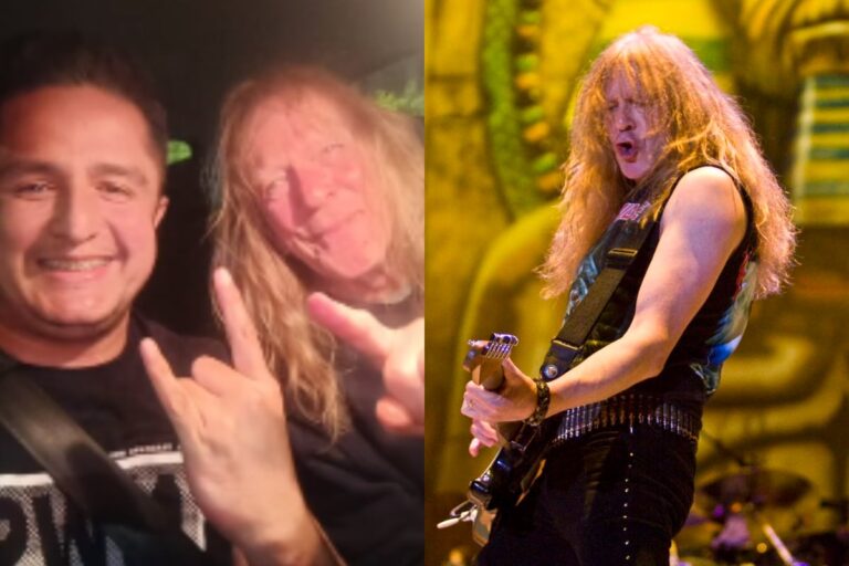 Un chofer viajó con Janick Gers de Iron Maiden y enloqueció de alegría: El video Un chofer viajó con Janick Gers de Iron Maiden y enloqueció de alegría: El video