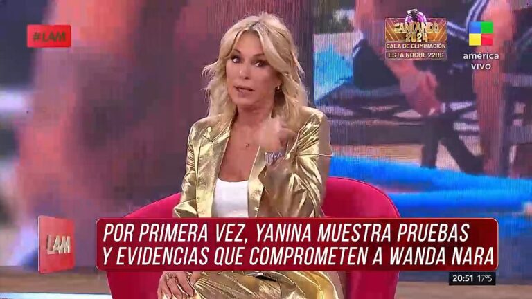 Yanina Latorre le respondió a Wanda Nara y confirmó que tiene pruebas que la comprometen con Mauro Icardi Yanina Latorre le respondió a Wanda Nara y confirmó que tiene pruebas que la comprometen con Mauro Icardi