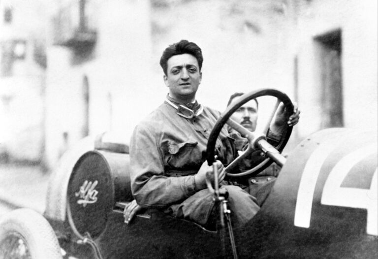 Cómo fue la relación platónica de Enzo Ferrari con la viuda de un piloto de su escudería