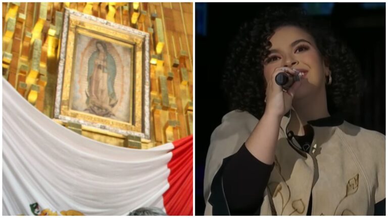Ésta es la tierna historia detrás la prenda que Lucerito Mijares usó para cantarle por primera vez a la Virgen de Guadalupe Ésta es la tierna historia detrás la prenda que Lucerito Mijares usó para cantarle por primera vez a la Virgen de Guadalupe