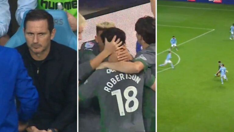 Golazo de Alexander Robertson, con raíces peruanas, provocó amargura de Frank Lampard en duelo por la Championship 2024 de Inglaterra