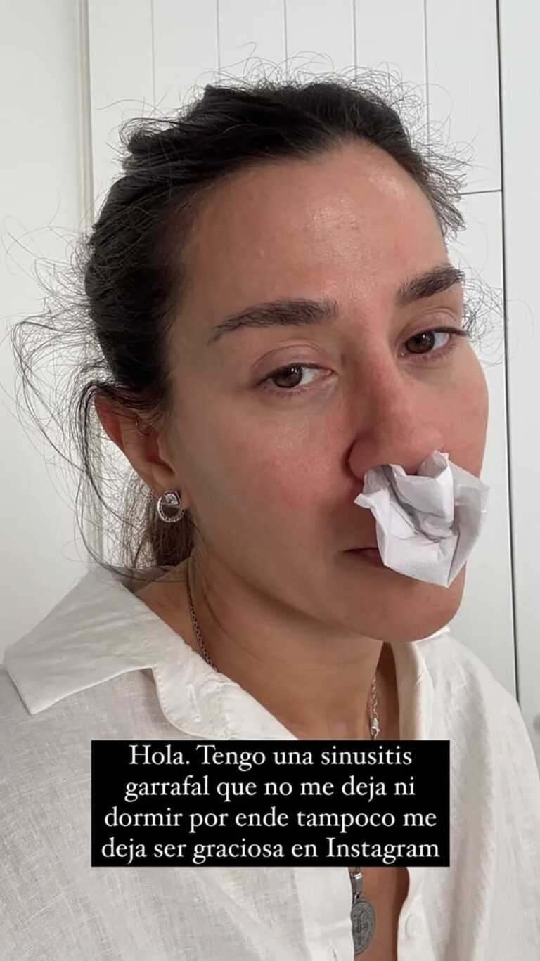 Jimena Barón reveló el problema de salud que la afecta y no la deja dormir hace días