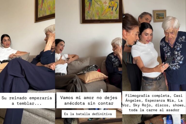 Los desopilantes videos de Pedro Rosemblat que expusieron cómo es la relación de su abuela con Lali Los desopilantes videos de Pedro Rosemblat que expusieron cómo es la relación de su abuela con Lali