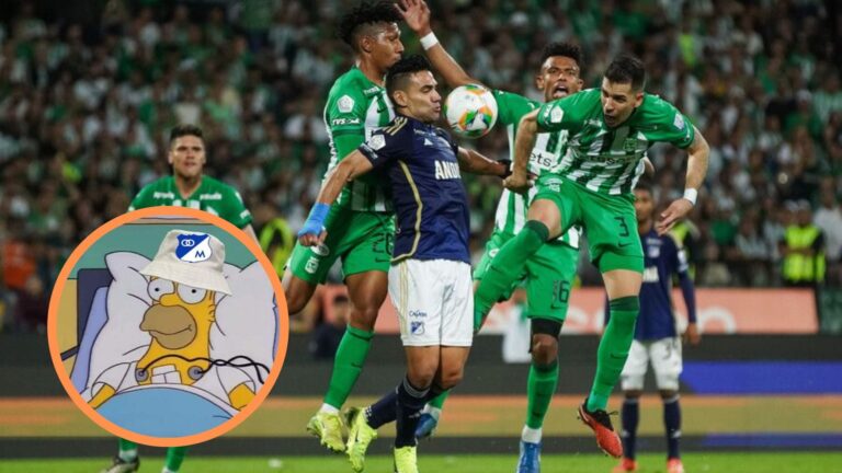 Los mejores memes del polémico empate entre Nacional y Millonarios en los cuadrangulares de la Liga Betplay: “Los robó el VAR”