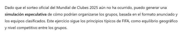 Mundial de Clubes: cómo quedarían conformados los grupos, según la inteligencia artificial