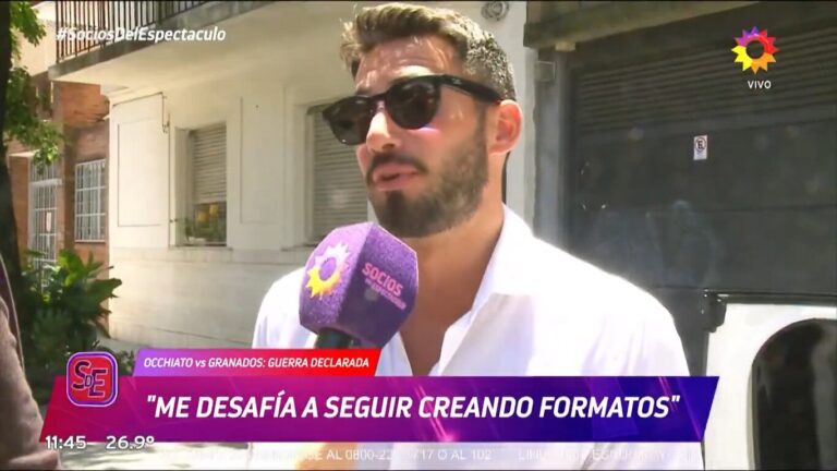Nicolás Occhiato apuntó contra Migue Granados en medio de la guerra mediática de Luzu vs. Olga: “Nunca fue mi amigo”