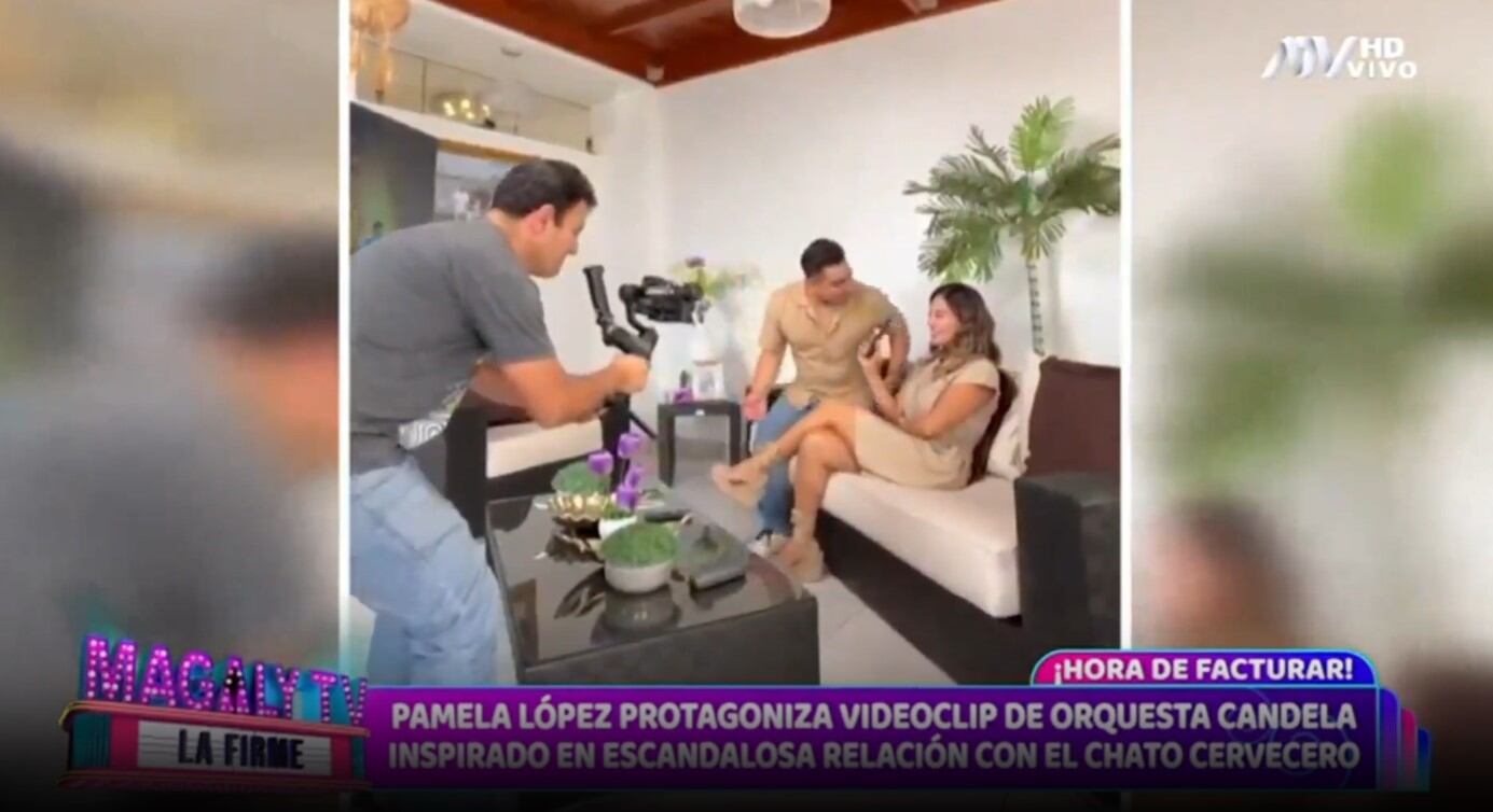 Pamela López revive su historia de amor con Cueva para videoclip y Magaly dice: “¡Qué falso su llanto!”