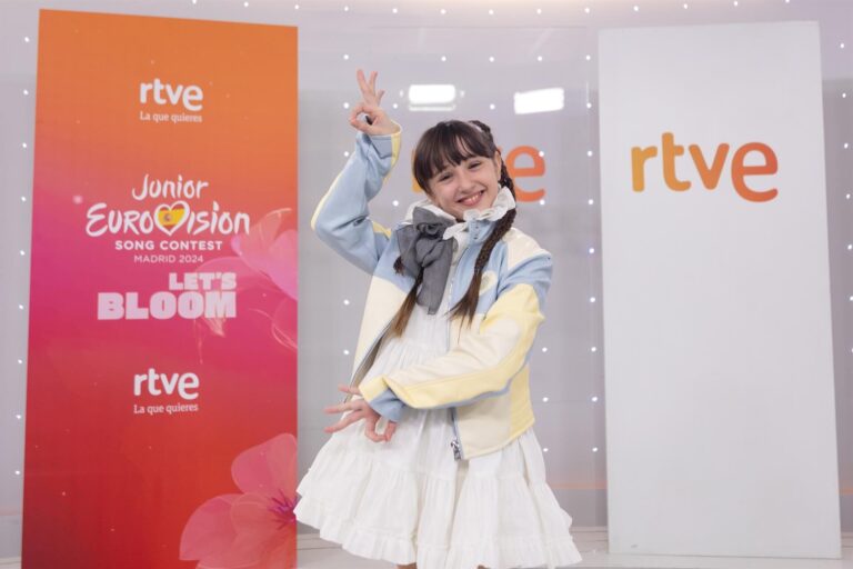 Chloe DelaRosa canta ‘Como la Lola’ en la décima posición en EuroJunior 2024 que abre Italia y cierra Malta este sábado