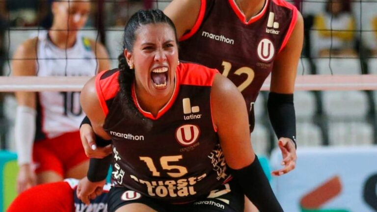 Karla Ortiz reveló clave para el importante triunfo de Universitario ante San Martín en la Liga Peruana de Vóley: “Lo estudiamos”
