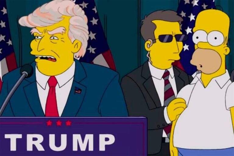 Las impactantes predicciones de Los Simpson para este 2025