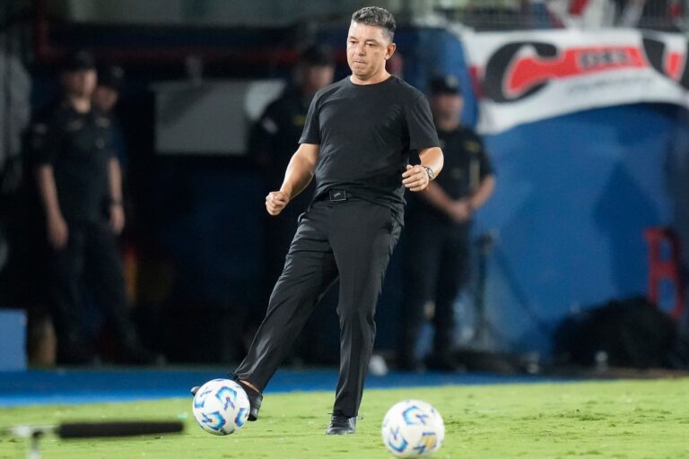 Por qué Marcelo Gallardo no recibió la medalla tras la derrota de River en la final de la Supercopa Internacional