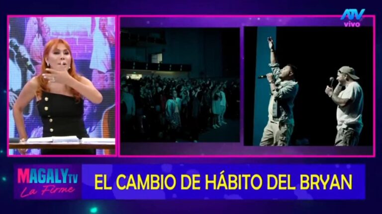 Bryan Torres sorprende cantando en evento cristiano tras infidelidad a Samahara Lobatón: “Estilo Cueva”, dijo Magaly Medina Bryan Torres sorprende cantando en evento cristiano tras infidelidad a Samahara Lobatón: “Estilo Cueva”, dijo Magaly Medina