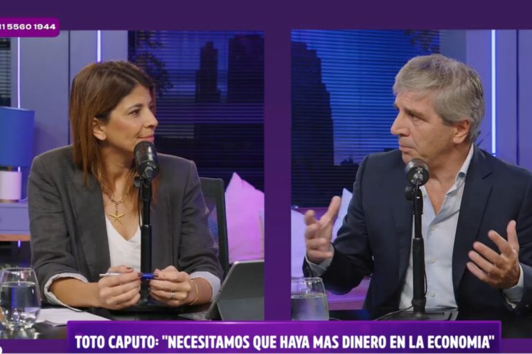 Definición para el campo: Caputo habló del requisito que debe cumplirse para que siga la baja de las retenciones Definición para el campo: Caputo habló del requisito que debe cumplirse para que siga la baja de las retenciones