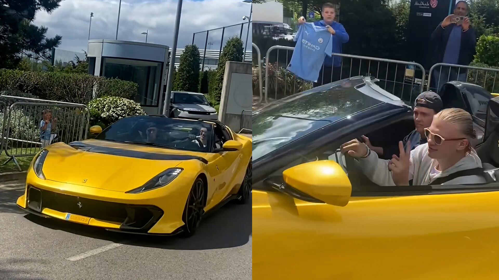 Erling Haaland sorprendió con su nueva Ferrari, que es tan rápida como un Fórmula 1: su impactante valor