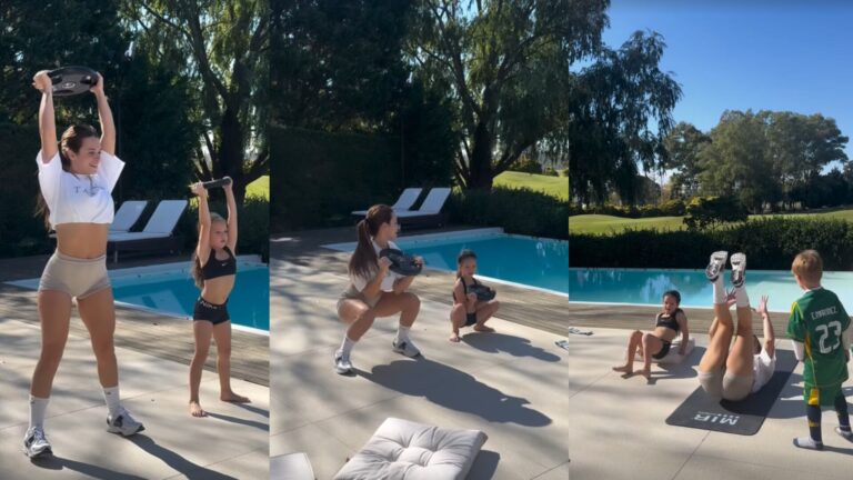 La divertida rutina fit de Cami Homs y su hija Francesca: “Entrenar un feriado” La divertida rutina fit de Cami Homs y su hija Francesca: “Entrenar un feriado”