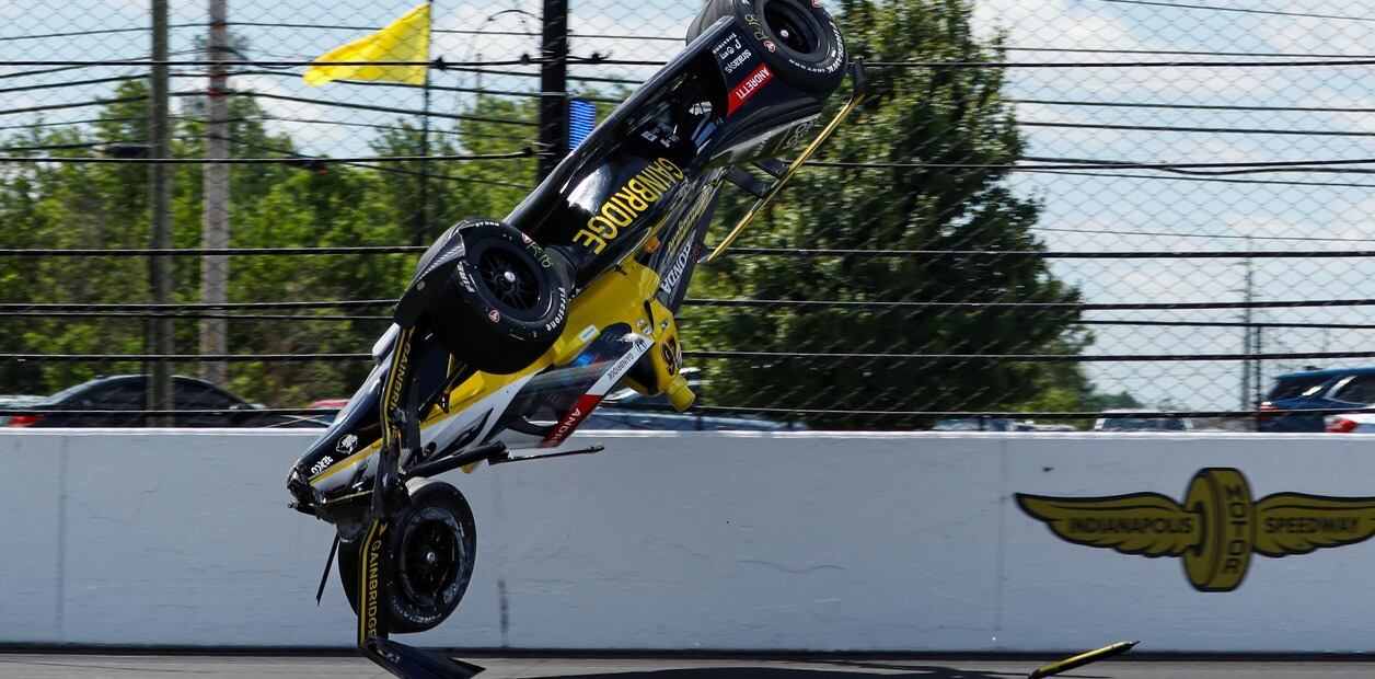 “¡Terrible bomba!”: el escalofriante accidente de Colton Herta a 235 kilómetros por hora en el Indy 500