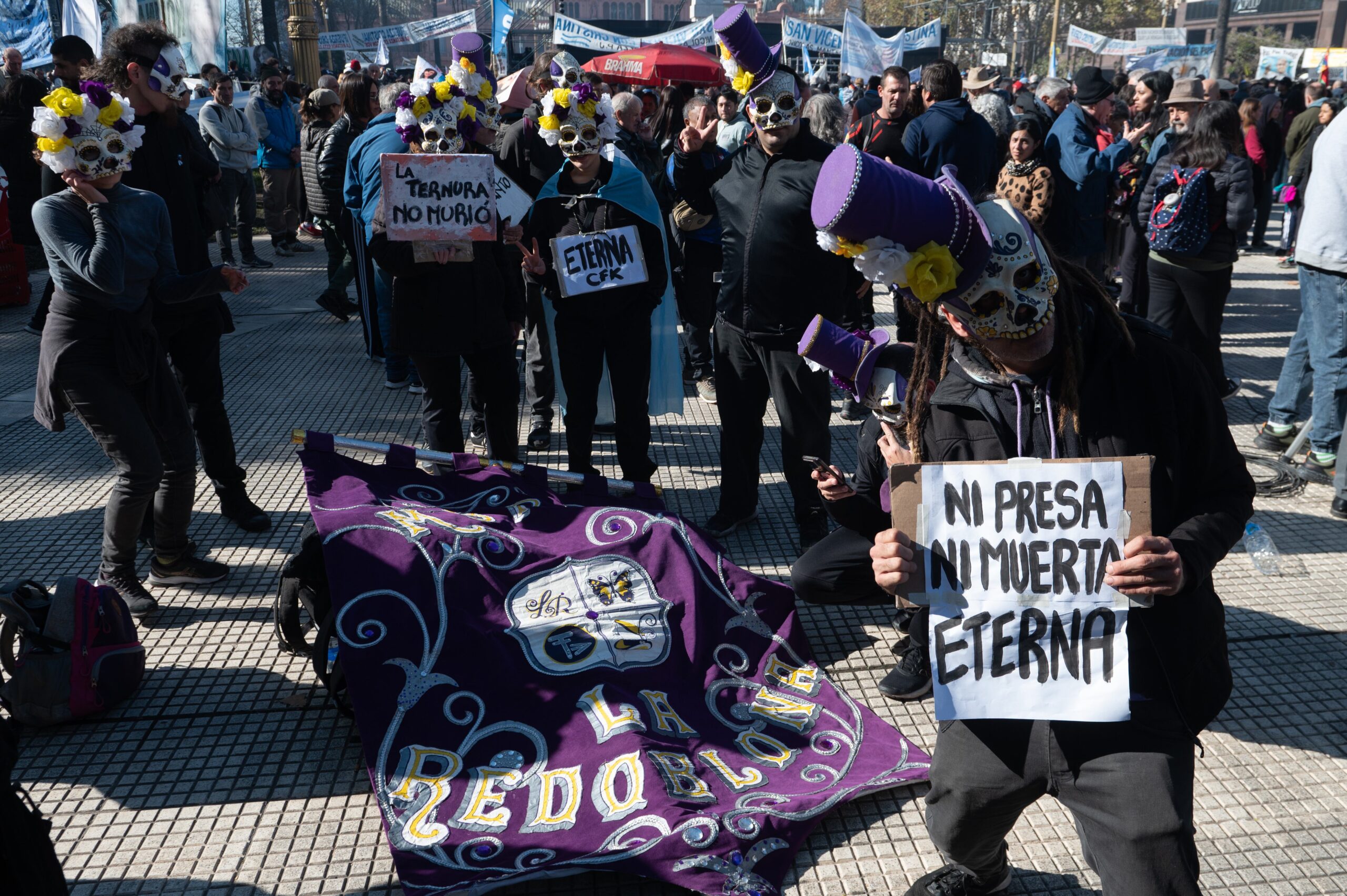 El gobierno porteño estimó en 237 millones de pesos el costo del operativo de limpieza del acto por Cristina Kirchner en Plaza de Mayo