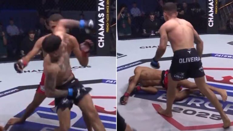 El sorprendente codazo en una pelea de MMA que fue postulado como “el nocaut del año” El sorprendente codazo en una pelea de MMA que fue postulado como “el nocaut del año”