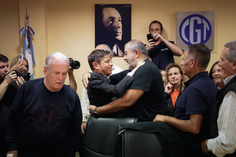La CGT visita a Kicillof para ratificarle su apoyo político y negociar lugares en las listas de candidatos La CGT visita a Kicillof para ratificarle su apoyo político y negociar lugares en las listas de candidatos