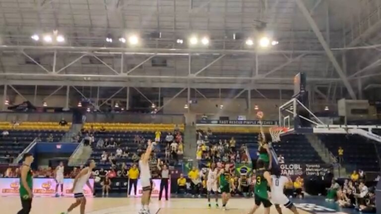 La polémica jugada viral en un torneo de básquet Sub 23 con la que Brasil perdió a propósito contra Estados Unidos