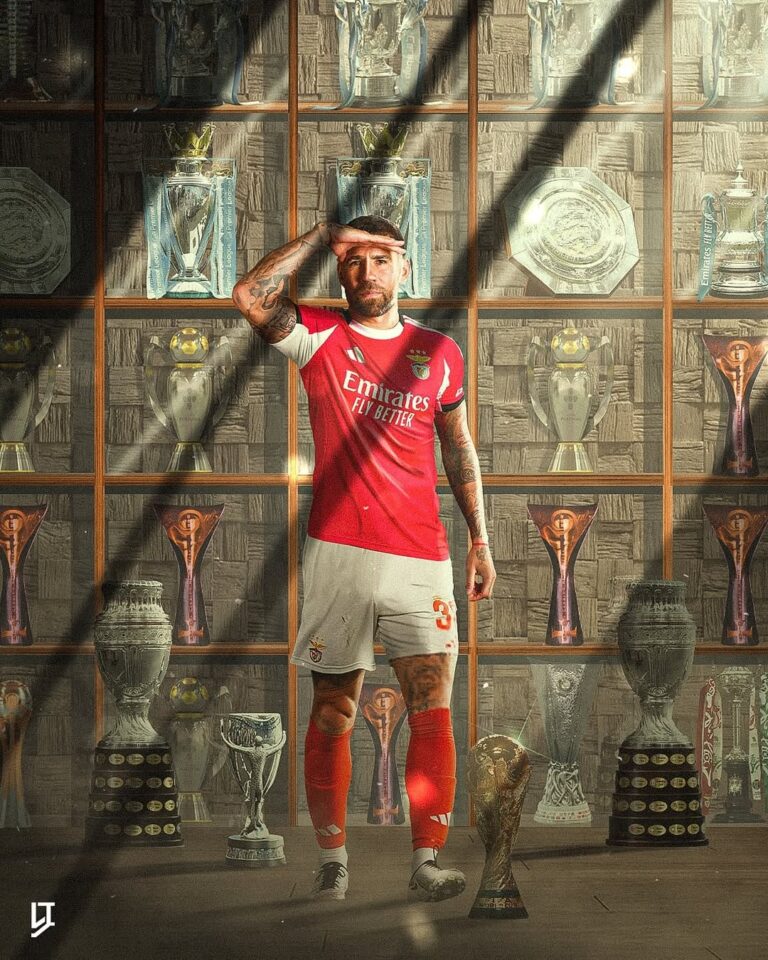 Nicolás Otamendi se consagró campeón con Benfica y se convirtió en uno de los futbolistas argentinos con más títulos de la historia Nicolás Otamendi se consagró campeón con Benfica y se convirtió en uno de los futbolistas argentinos con más títulos de la historia