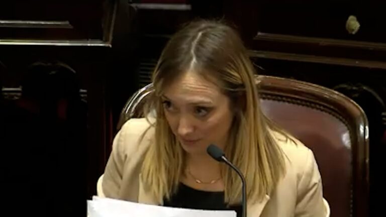 “Unión por la plata”: el furcio de Anabel Fernández Sagasti en plena sesión del Senado
