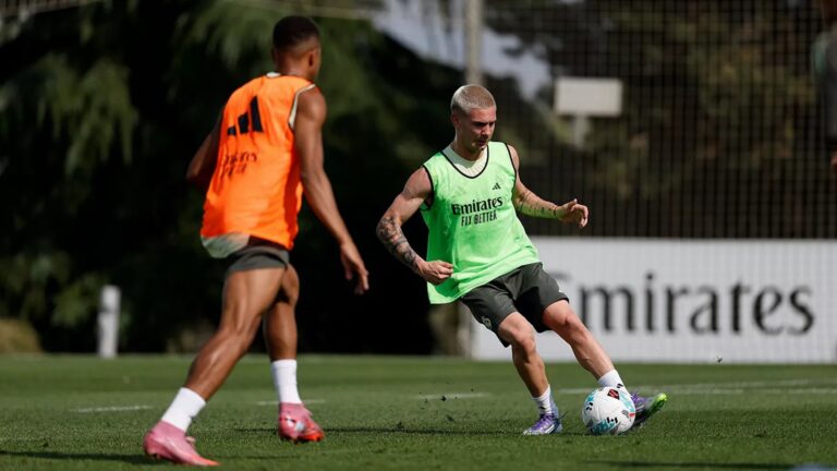 Xabi Alonso llenó de elogios a Mastantuono y anticipó que podría jugar en el debut del Real Madrid: “Tiene espíritu argentino”