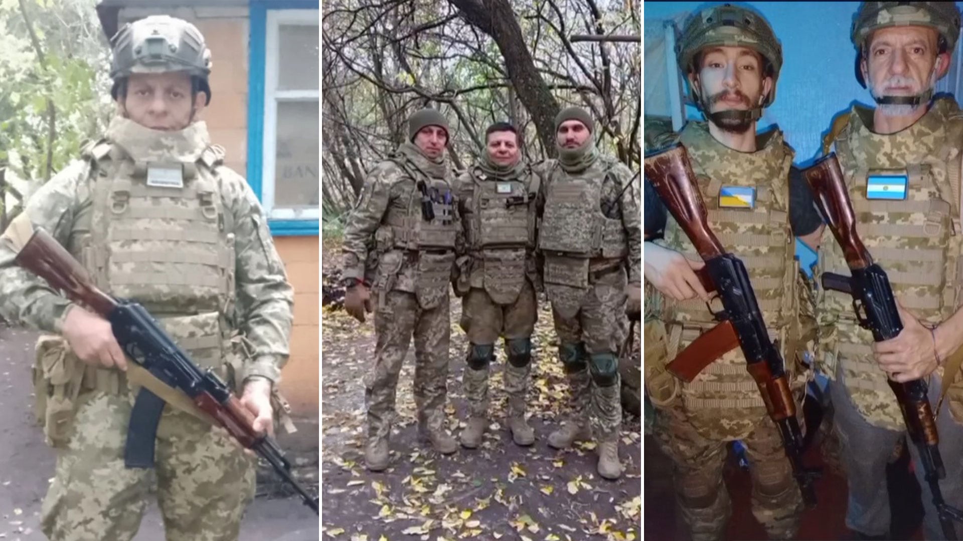 Quiénes eran los tres argentinos que se alistaron en el ejército de Ucrania y murieron tras un ataque de Rusia
