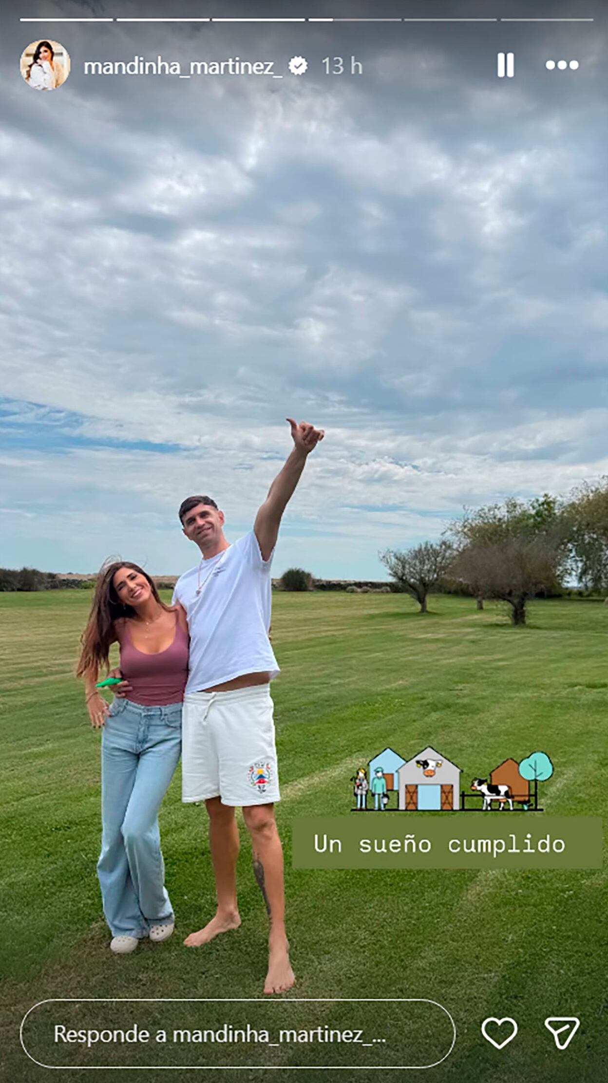 La esposa de Dibu Martínez mostró la nueva casa de la familia en Argentina: “Un sueño cumplido”